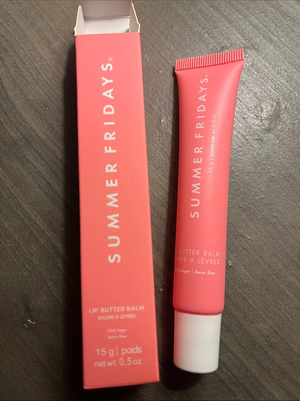 Pink Lip Butter Balm - Pink Sugar Hydrating Balm